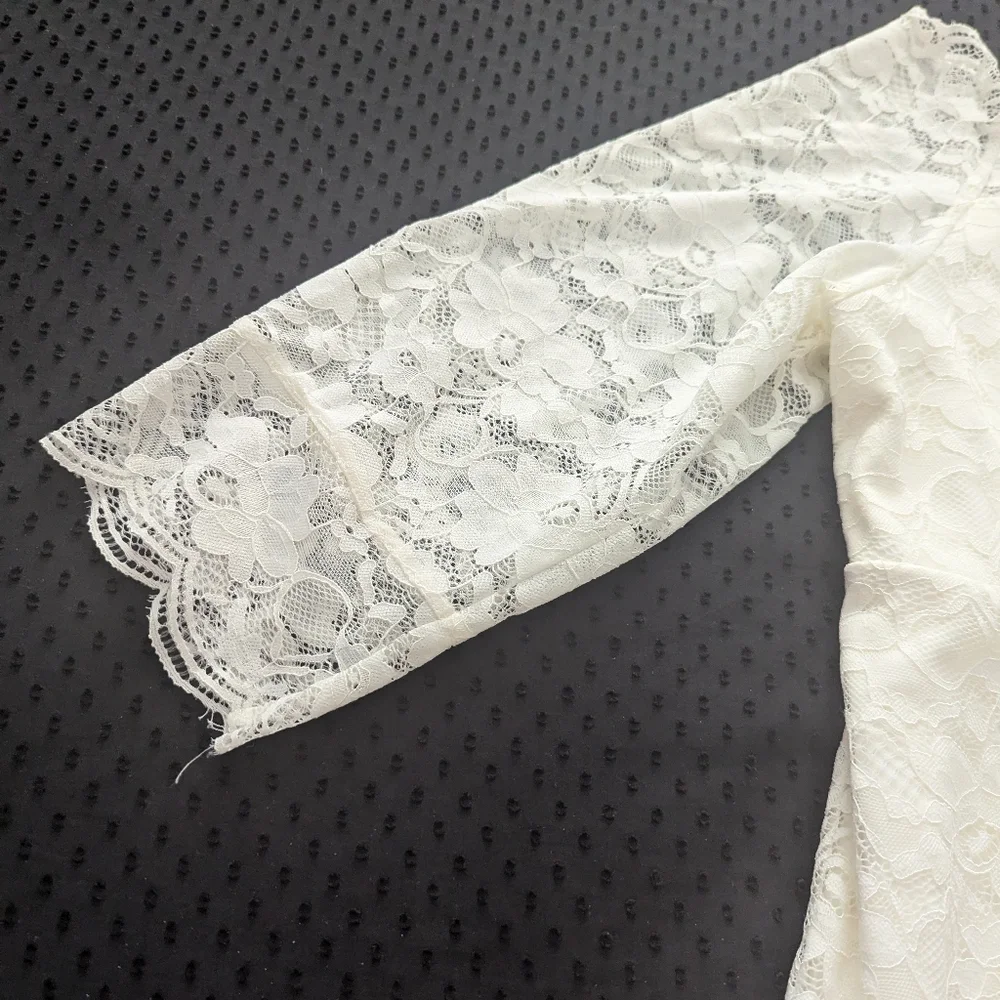 Bodycon White Dress Torrid - Picture 7 of 13